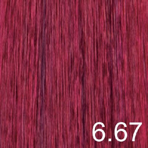 Tinte Sebelys 100ml 6.67 rubio oscuro rojo violeta | Peluquería Profesional Online - Pinedo y Villa