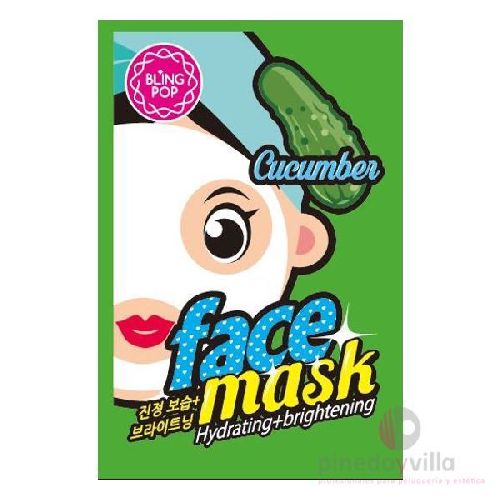 Imagen de Mascarilla hidratante e iluminadora con pepino