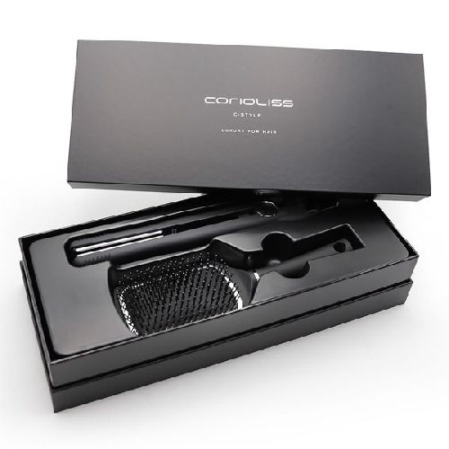 Imagen de Corioliss C-Style Black + Cepillo Paddle