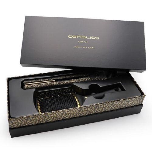 Imagen de Corioliss C-Style Gold Leopard + Cepillo Paddle
