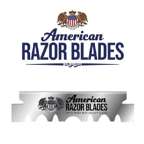 Imagen de Cuchillas American Razor Blades partidas 100uds