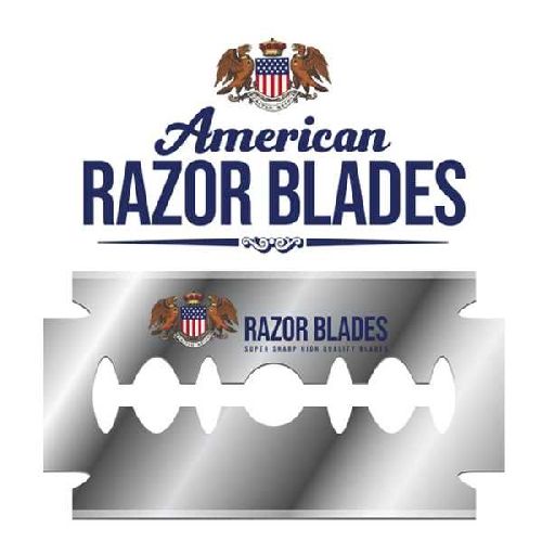 Imagen de Cuchillas American Razor Blades enteras 100uds