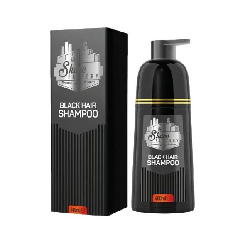 Imagen de Champú progresivo negro The Shave Factory 400ml