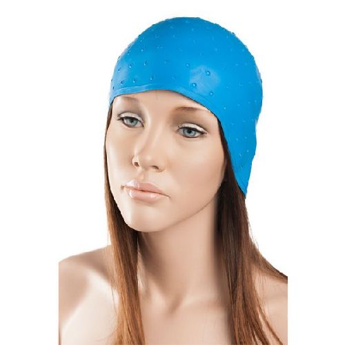 Imagen de Gorro mechas goma azul