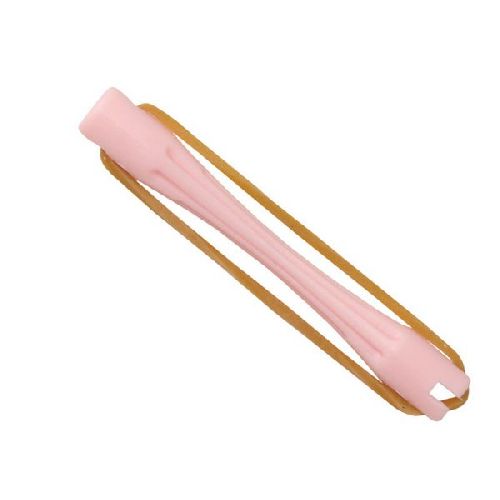 Imagen de Bigudíes plástico rosa, 12uds