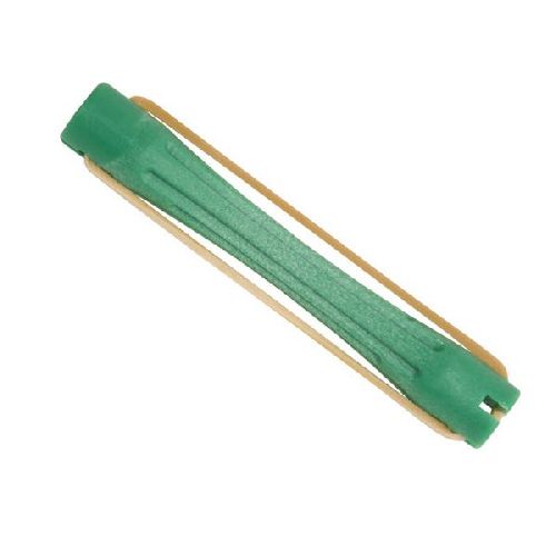 Imagen de Bigudíes plástico verde, 12uds
