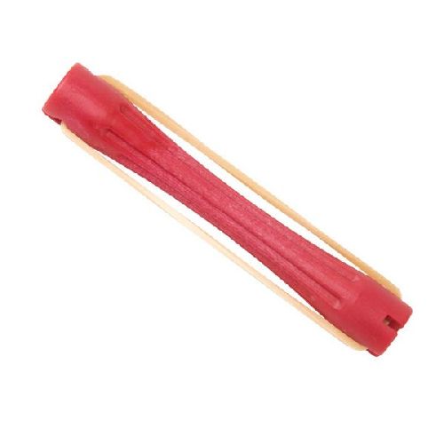 Imagen de Bigudíes plástico rojo, 12uds