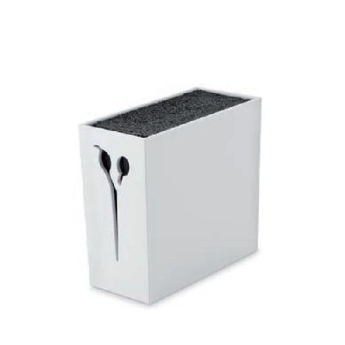 Imagen de Soporte contendor para tijeras blanco
