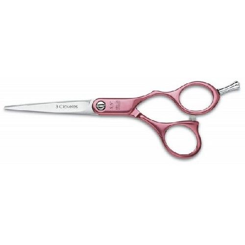 Imagen de Tijera de corte 5,5" duraluminio Rosa 3 Claveles